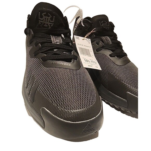 Adidas D.O.N. Donovan Issue 4 Basketball Shoes Black Grey GY6511 Men\'s Size 10.5 main image 6